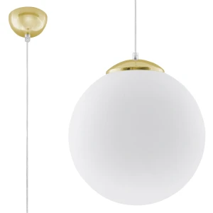 Lampa wisząca UGO 30 złota zwis SL.0716 SOLLUX LIGHTING