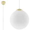 Lampa wisząca UGO 40 złota zwis SL.0717 SOLLUX LIGHTING