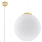 Lampa wisząca UGO 40 złota zwis SL.0717 SOLLUX LIGHTING