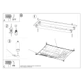 Lampa sufitowa LUNA 1 biała plafon SL.0737 SOLLUX LIGHTING