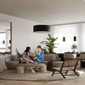 Lampa wisząca OTTO 50 czarna żyrandol SL.0744 SOLLUX LIGHTING