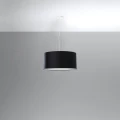 Lampa wisząca OTTO 50 czarna żyrandol SL.0744 SOLLUX LIGHTING