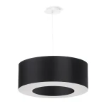 Lampa wisząca SATURNO 50 czarna żyrandol SL.0748 SOLLUX LIGHTING