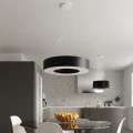 Lampa wisząca SATURNO SLIM 50 czarna żyrandol SL.0750 SOLLUX LIGHTING