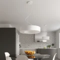 Lampa wisząca SATURNO SLIM 70 biała żyrandol SL.0753 SOLLUX LIGHTING