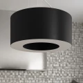 Lampa wisząca SATURNO SLIM 70 czarna żyrandol SL.0754 SOLLUX LIGHTING