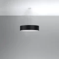 Lampa wisząca SKALA 50 czarna żyrandol SL.0758 SOLLUX LIGHTING