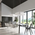 Lampa wisząca URANO 60 biała żyrandol SL.0783 SOLLUX LIGHTING