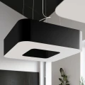 Lampa wisząca URANO 60 czarna żyrandol SL.0784 SOLLUX LIGHTING