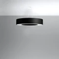 Lampa wisząca SATURNO 90 czarna żyrandol SL.0796 SOLLUX LIGHTING