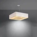 Lampa wisząca URANO 80 biała żyrandol SL.0827 SOLLUX LIGHTING