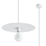 Lampa wisząca FLAVIO biała zwis SL.0852 SOLLUX LIGHTING