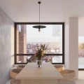 Lampa wisząca FLAVIO czarna zwis SL.0853 SOLLUX LIGHTING