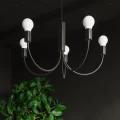 Lampa wisząca PICCOLO 3 czarna żyrandol SL.0856 SOLLUX LIGHTING