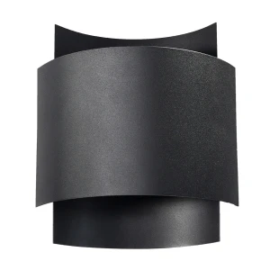Lampa ścienna IMPACT czarna kinkiet SL.0858 SOLLUX LIGHTING