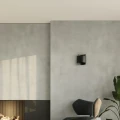 Lampa ścienna IMPACT czarna kinkiet SL.0858 SOLLUX LIGHTING