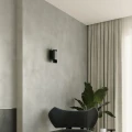 Lampa ścienna IMPACT czarna kinkiet SL.0858 SOLLUX LIGHTING
