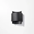 Lampa ścienna IMPACT czarna kinkiet SL.0858 SOLLUX LIGHTING