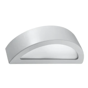 Lampa ścienna ATENA szara kinkiet ceramiczny SL.0873 SOLLUX LIGHTING