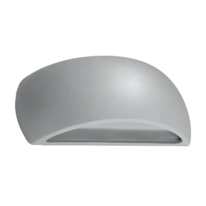 Lampa ścienna PONTIUS szara kinkiet ceramiczny SL.0875 SOLLUX LIGHTING