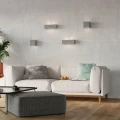 Lampa ścienna VEGA szara kinkiet ceramiczny SL.0877 SOLLUX LIGHTING