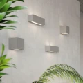 Lampa ścienna VEGA szara kinkiet ceramiczny SL.0877 SOLLUX LIGHTING