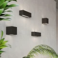 Lampa ścienna VEGA czarna kinkiet ceramiczny SL.0878 SOLLUX LIGHTING