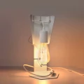 Lampa biurkowa ARBY biała lampka biurkowa SL.0879 SOLLUX LIGHTING