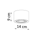 Lampa sufitowa BASIC 1 beton plafon SL.0881 SOLLUX LIGHTING