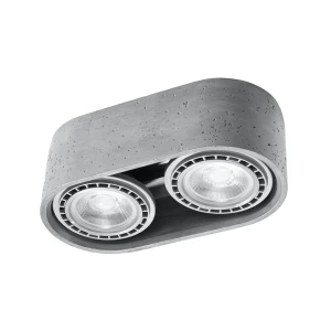 Lampa sufitowa BASIC 2 beton plafon SL.0882 SOLLUX LIGHTING