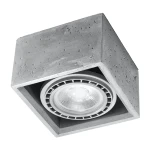 Lampa sufitowa QUATRO 1 beton plafon SL.0883 SOLLUX LIGHTING