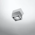 Lampa sufitowa QUATRO 1 beton plafon SL.0883 SOLLUX LIGHTING