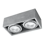 Lampa sufitowa QUATRO 2 beton plafon SL.0884 SOLLUX LIGHTING