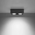 Lampa sufitowa QUATRO 2 beton plafon SL.0884 SOLLUX LIGHTING