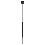 Lampa wisząca MOZAICA 1 czarny/chrom zwis SL.0885 SOLLUX LIGHTING