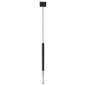 Lampa wisząca MOZAICA 1 czarny/chrom zwis SL.0885 SOLLUX LIGHTING