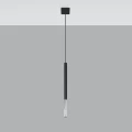 Lampa wisząca MOZAICA 1 czarny/chrom zwis SL.0885 SOLLUX LIGHTING