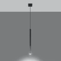 Lampa wisząca MOZAICA 1 czarny/chrom zwis SL.0885 SOLLUX LIGHTING