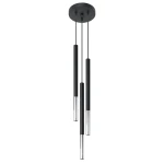 Lampa wisząca MOZAICA 3P czarny/chrom zwis SL.0887 SOLLUX LIGHTING