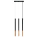 Lampa wisząca MOZAICA 3L czarny/miedź zwis SL.0889 SOLLUX LIGHTING