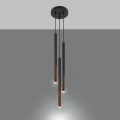 Lampa wisząca MOZAICA 3P czarny/miedź zwis SL.0890 SOLLUX LIGHTING