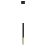 Lampa wisząca MOZAICA 1 czarny/złoto zwis SL.0891 SOLLUX LIGHTING