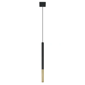 Lampa wisząca MOZAICA 1 czarny/złoto zwis SL.0891 SOLLUX LIGHTING