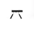 Lampa sufitowa EYETECH 2 czarna plafon SL.0898 SOLLUX LIGHTING