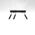 Lampa sufitowa EYETECH 3 czarna plafon SL.0899 SOLLUX LIGHTING