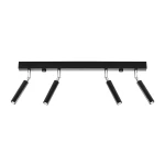 Lampa sufitowa EYETECH 4 czarna plafon SL.0900 SOLLUX LIGHTING