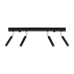Lampa sufitowa EYETECH 4 czarna plafon SL.0900 SOLLUX LIGHTING