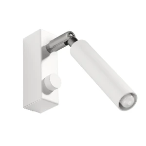 Lampa ścienna EYETECH 1 biała kinkiet SL.0902 SOLLUX LIGHTING