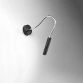 Lampa ścienna AXIL czarna kinkiet SL.0910 SOLLUX LIGHTING