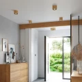Lampa sufitowa BASIC 2 naturalne drewno plafon SL.0914 SOLLUX LIGHTING